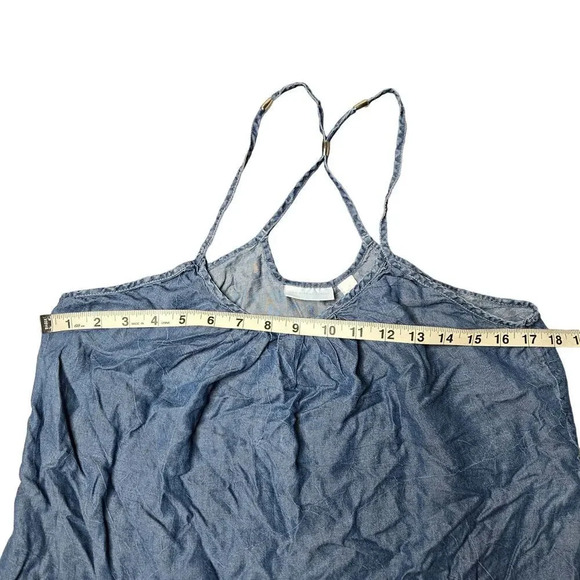 New York & Company Denim look Tank Top - Picture 3 of 5